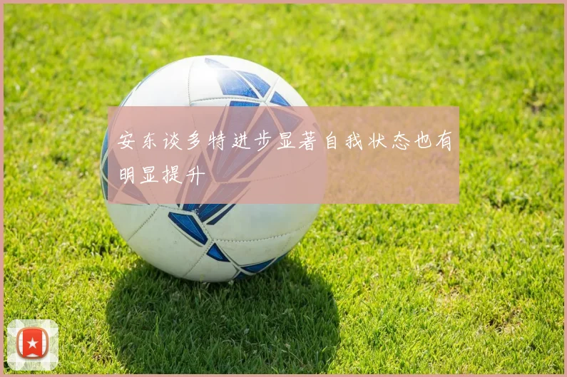 安东谈多特进步显著自我状态也有明显提升
